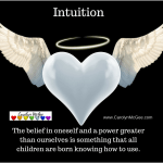 The belief in oneself and a power greater than ourselves is something that all children are born knowing how to use.